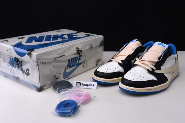 fragment design x travis scott x air jordan 1 retro low dm7866-140