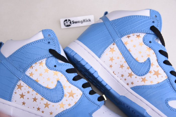 nike dunk high pro sb blue stars 307385-141