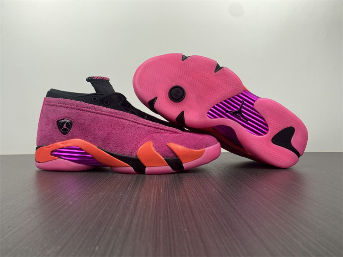jordan 14 retro low shocking pink - dh4121-600
