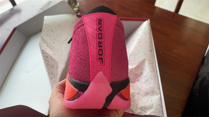 jordan 14 retro low shocking pink - dh4121-600