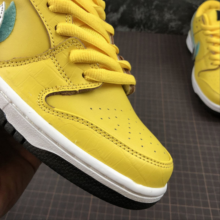 nike sb dunk low Di*m*nd s*pply co canary Di*m*nd (friends and family)  bv1310-700