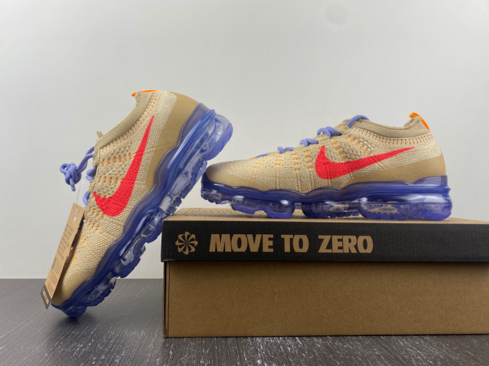 nike vapormax 2023 flyknit "pale vanilla" dv6840-200