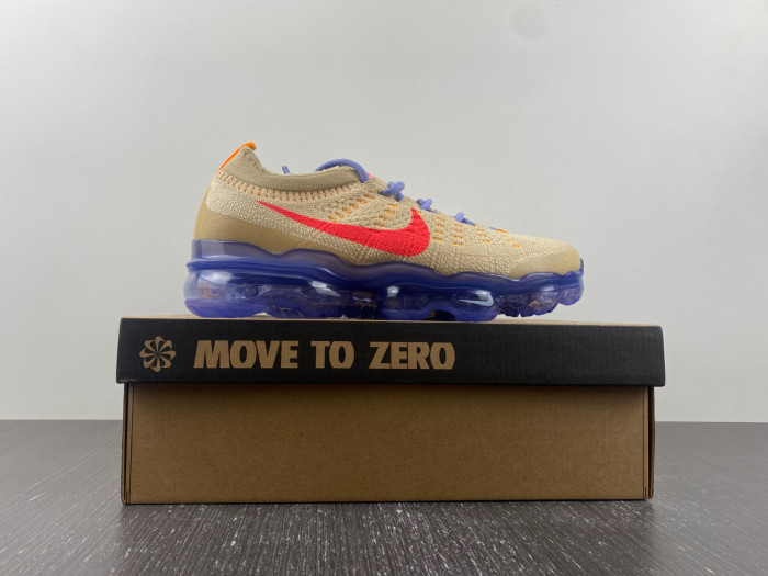 nike vapormax 2023 flyknit "pale vanilla" dv6840-200