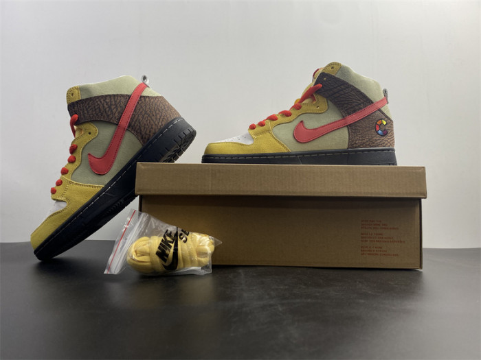 color skates x dunk high sb 