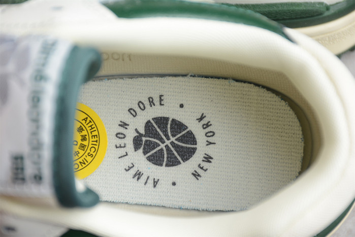 new balance 550 aime leon dore white green bb550ald