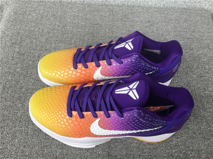 nike kobe 6 elite low multi-color cw2190-107
