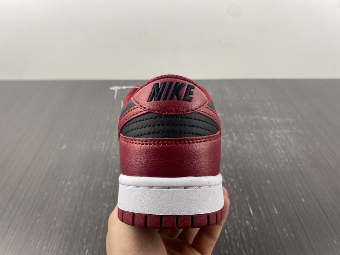 nike dunk low next nature dark red black dn1431-002