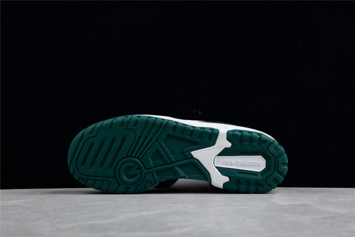 new balance 550 white green black - bb550le1