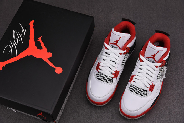 air jordan 4 retro fire red (2020) dc7770-160