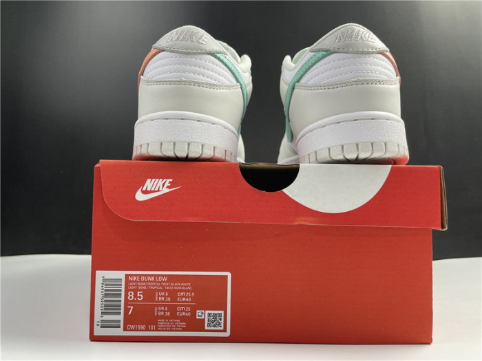 nike dunk low gs tropical twist cw1590-101