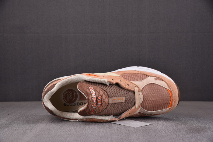 new balance 990v3 "cream/orange" m990sz3