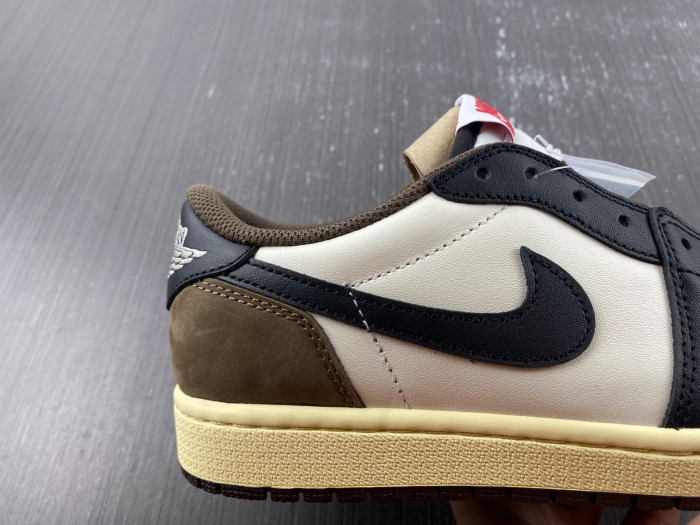 travis scott x air jordan 1 low dark mocha black cq4277-105
