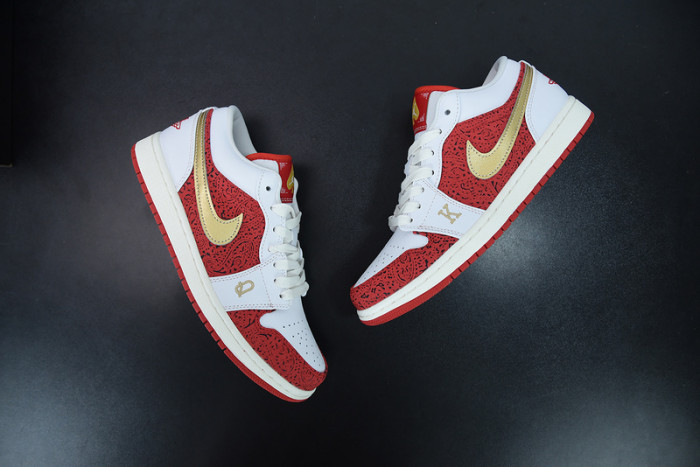 jordan 1 low spades - dj5185-100
