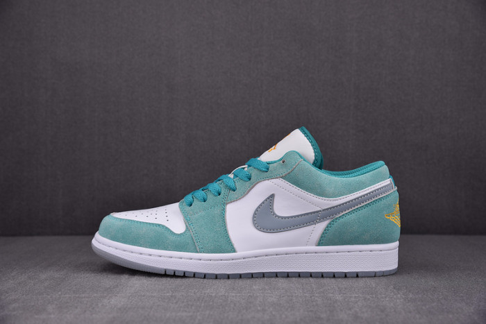 air jordan 1 low "new emerald" dn3705-301