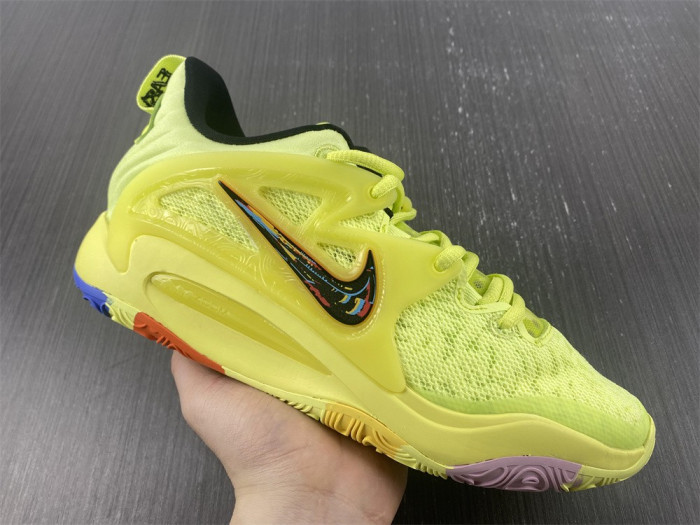 nike kd 15 xv ep "aimbot" volt black multi color dm1053-700