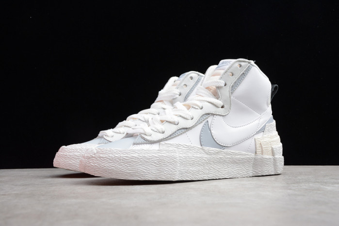 sacai x nike blazer mid white bv0072-100