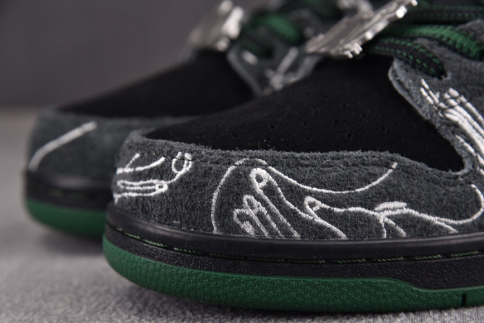 there skateboards x nike sb dunk low hf7743-001
