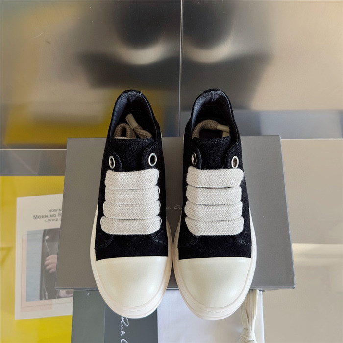 rick 0wens sneakers（made of cloth）