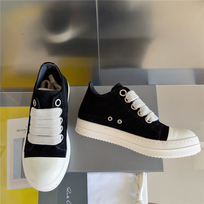 rick 0wens sneakers（made of cloth）