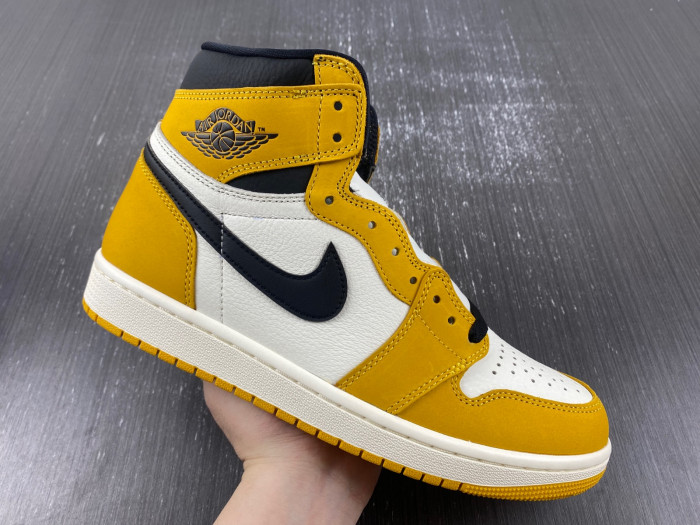 air jordan 1 high og "yellow ochre" dz5485-701