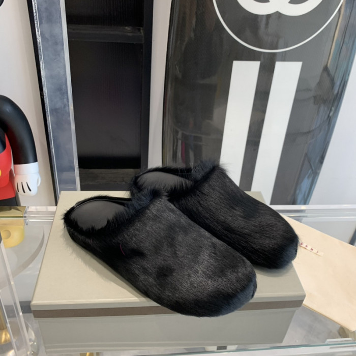marni fussbett sabot loafers