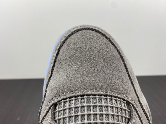 air jordan 4 retro pe grayness / white aj4-1043505