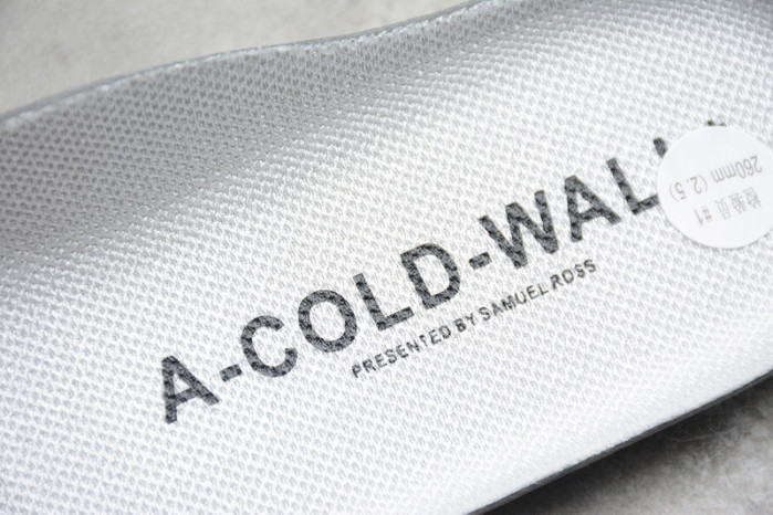 a cold wall x air force 1 low white bq6924-100