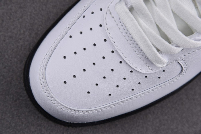 nike air force 1 low white black midsole - ck7663-101