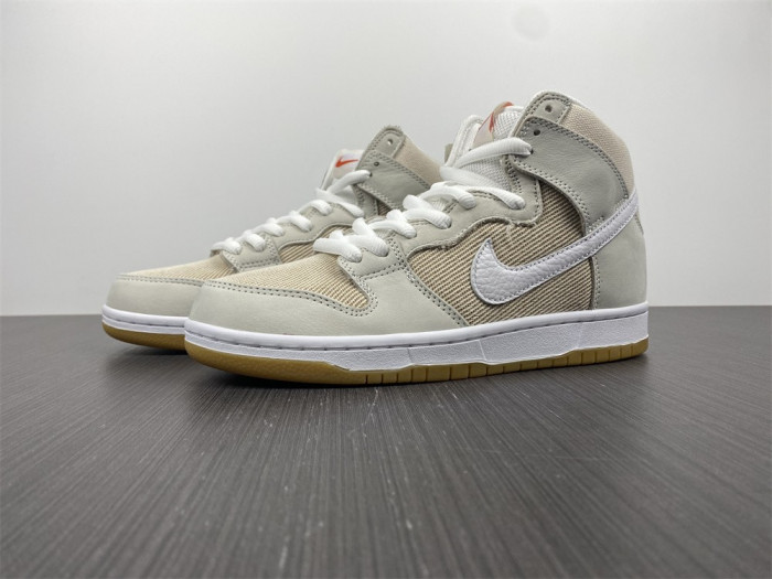 nike sb dunk high unbleached pack da9626-100