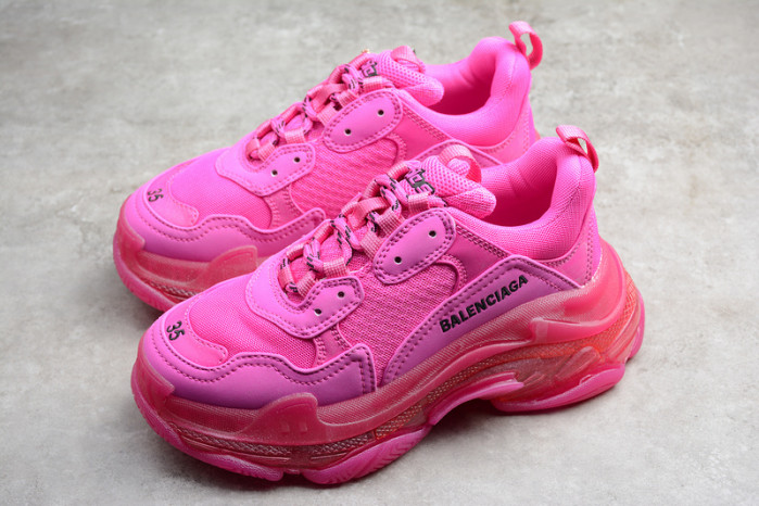 blcg triple.s gomma fluo pink 541624-w0901-2132