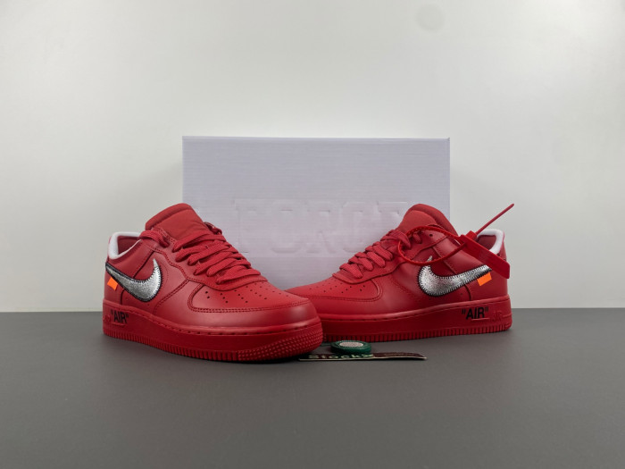 off white x nike air force 1‘07 low ao4297-600