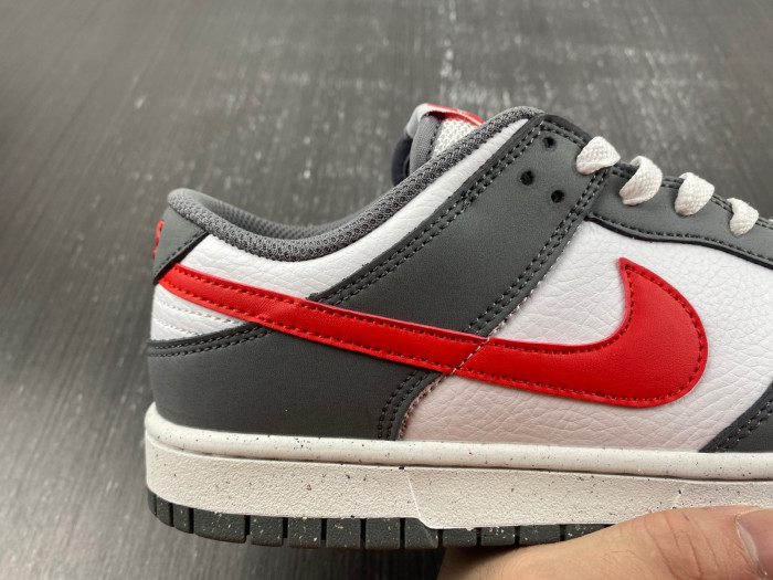 nike dunk low next nature smoke grey light crimson fb8038-001