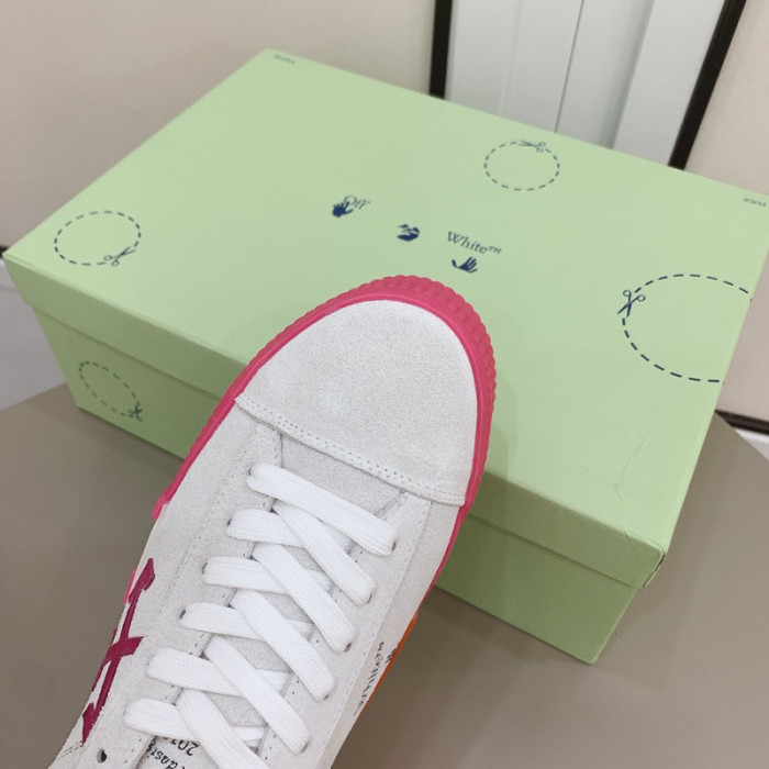 ofw calfskin vulcanized low sneakers