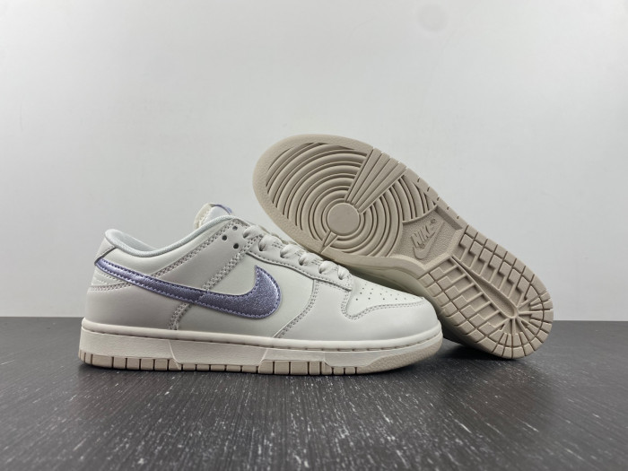 nike dunk low ess sail oxygen purple dx5930-100
