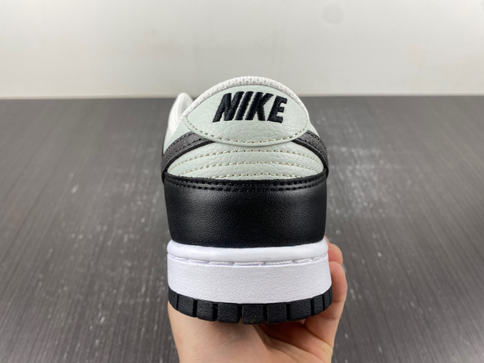 nike dunk low black grey orange fn7808-001