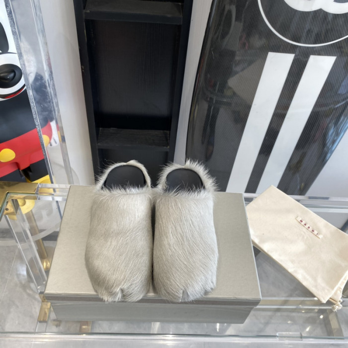 marni fussbett sabot loafers