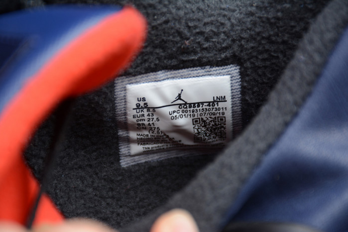air jordan 4 wntr loyal blue habanero red black cq9597-401