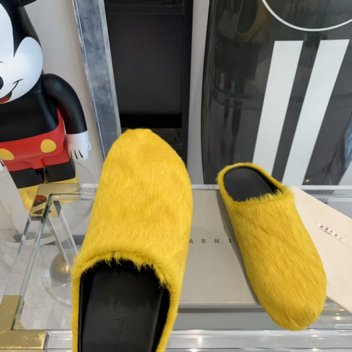marni fussbett sabot loafers
