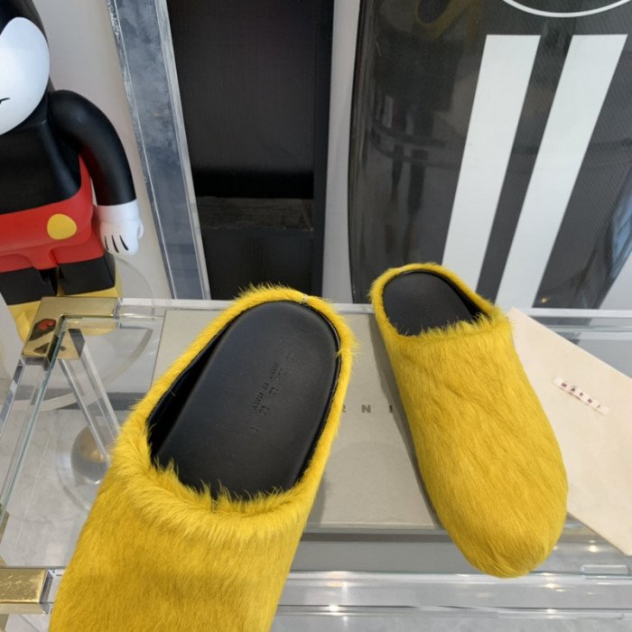 marni fussbett sabot loafers