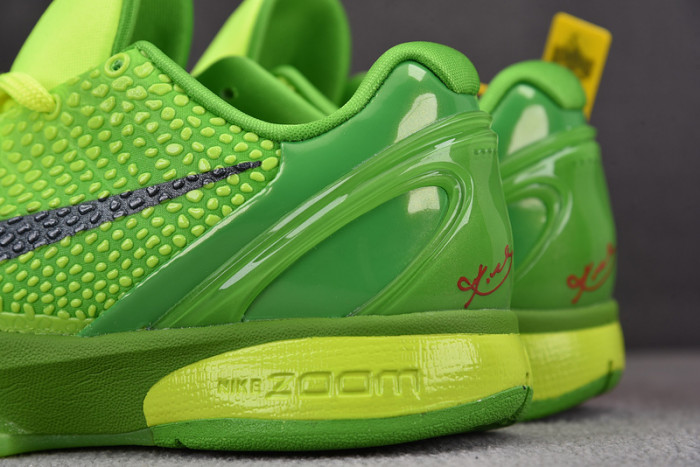 nike kobe 6 protro grinch (2020) cw2190-300