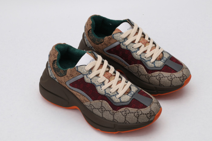 G*u*i rhyton vintage trainer sneaker 620185 99wg0 6060